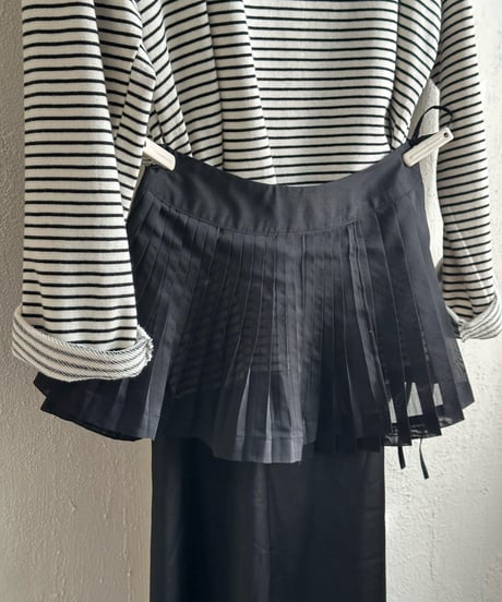 49[予約]monbebe layered pleated apron(adult)
