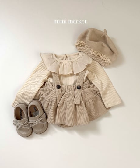 20[予約]mimi market liz polo shirt