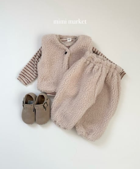 34[予約]mimi market poodle pants