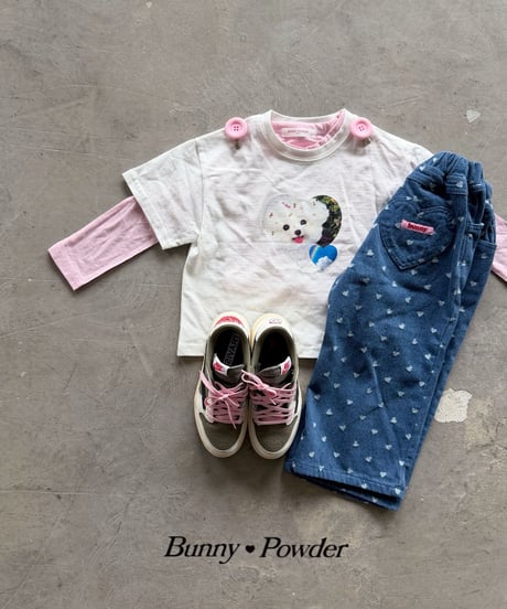 32[予約]bunny powder bichon tee