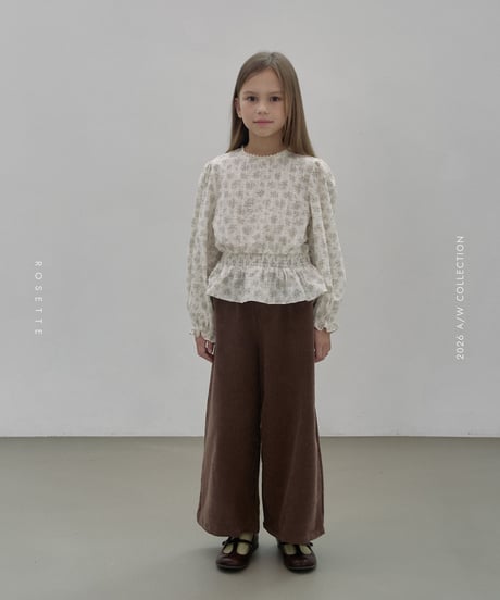 11[予約]ROSETTE la mer blouse(＋junior)