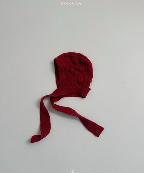 48[予約]atomeme knit muffler bonnet
