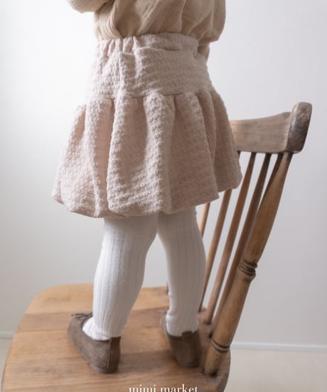 23[予約]mimi market knit balloon skirt