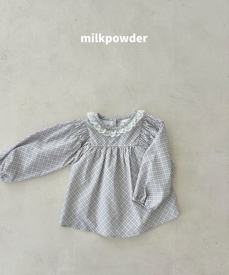 4[予約]milkpowder sugar blouse