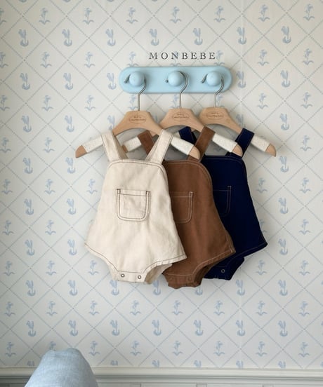 22[予約]monbebe royal corduroy baby suit