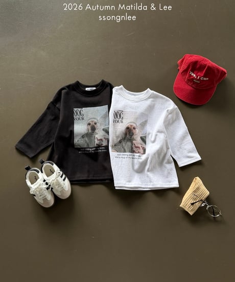 24[予約]matilda&lee headset dog tee