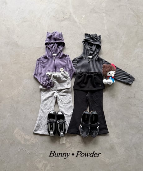59[予約]bunny powder minami hood zip-up