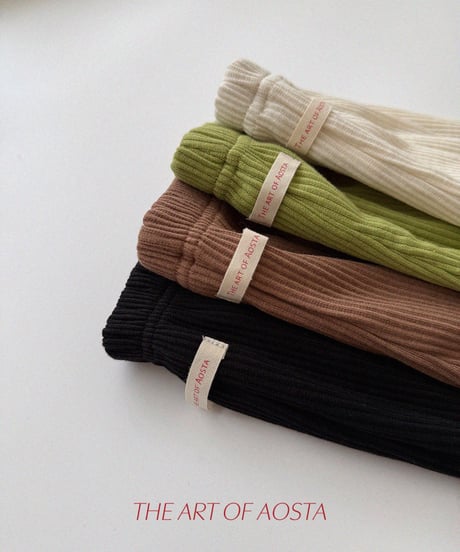 32[予約]Aosta butter pants