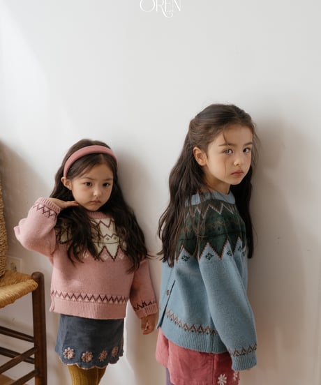 7[予約]OREN oslo reversible knit cardigan