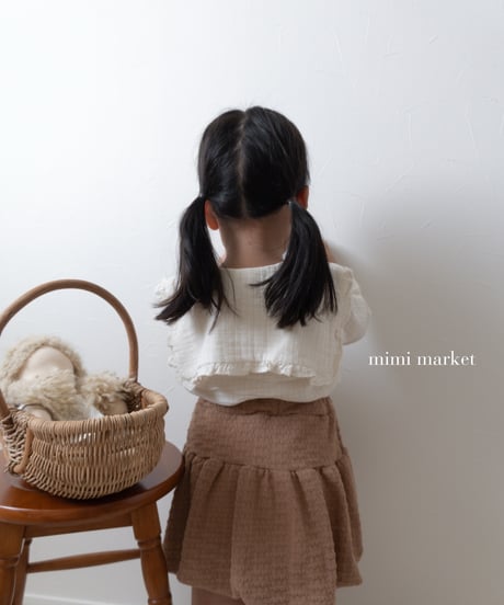 23[予約]mimi market knit balloon skirt