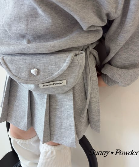 83[予約]bunny powder heart mini bag