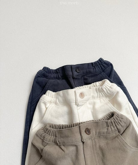 32[予約]minirobe winter basic pants