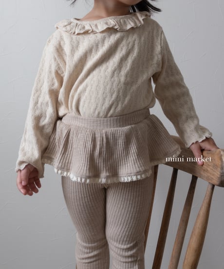 27[予約]mimi market tiered leggings