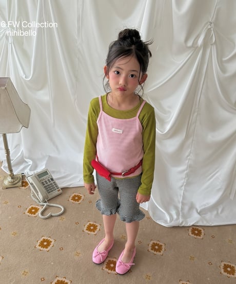 24[予約]ninibello margot capri pants