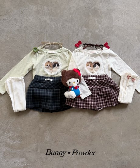 24[予約]bunny powder cats tee