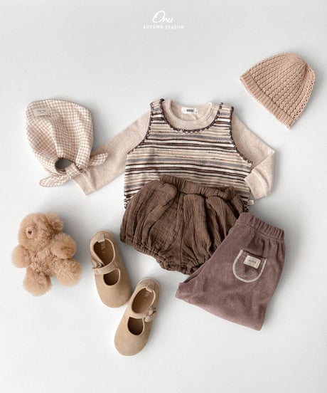 37[予約]onu knit vest