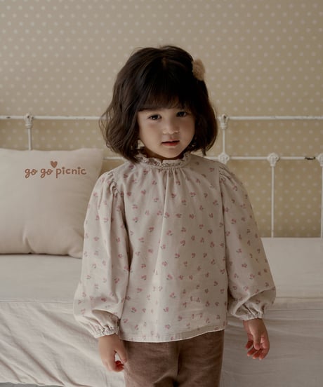 2[予約]go go picnic noel blouse
