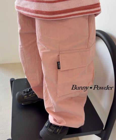 7[予約]bunny powder goat cargo pants