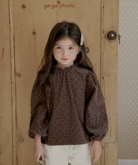 2[予約]go go picnic noel blouse