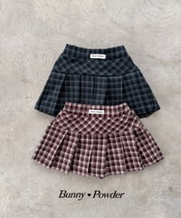 57[予約]bunny powder mocha skirt