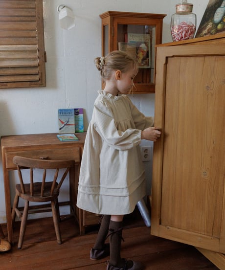 11[予約]perrobebe rosanne corduroy dress