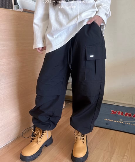 63[予約]matilda&lee cargo pocket pants