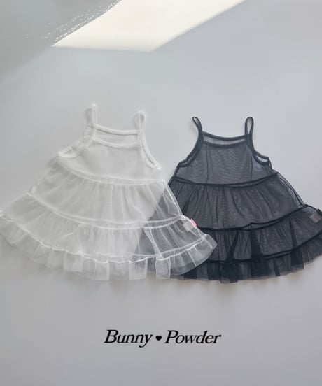 63[予約]bunny powder pippi dress
