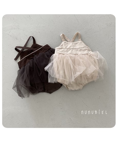 30[予約]nunubiel dorothy romper
