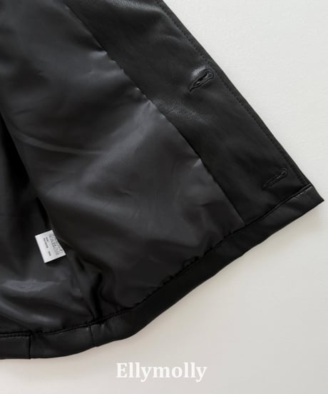 1[予約]ELLYMOLLY low pocket jacket