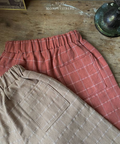 8[予約]elov&monpetitbebe daily pocket pants