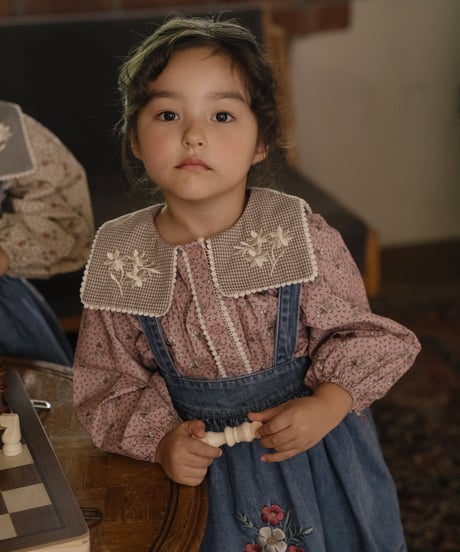 12[予約]OREN rosetta blouse