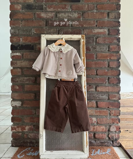 1[予約]go go picnic popo cardigan