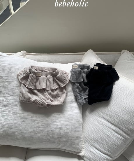 39[予約]bebeholic vivi frill pants