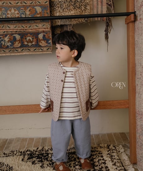 27[予約]OREN morris padded vest