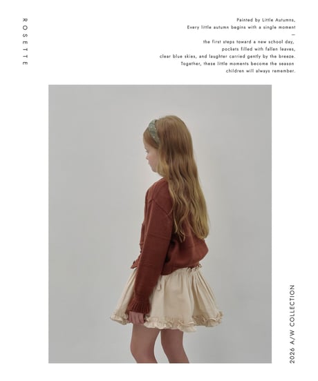 23[予約]ROSETTE mardi skirt(＋junior)