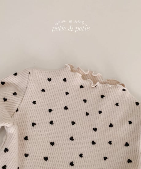 27[予約]petit&petit heart cancan t