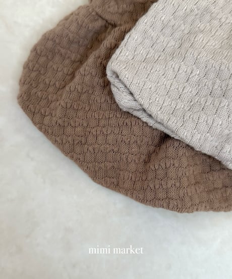 23[予約]mimi market knit balloon skirt