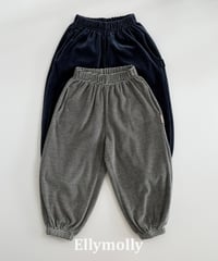 23[予約]ELLYMOLLY velo border jogger pants