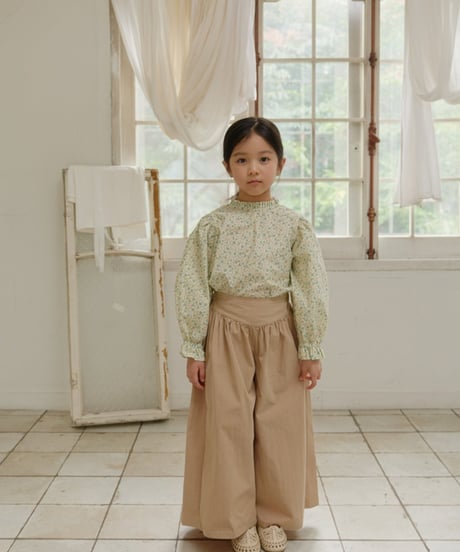 9[予約]mon Atelier daisy blouse