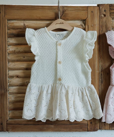 5[予約]perrobebe vivian knit vest