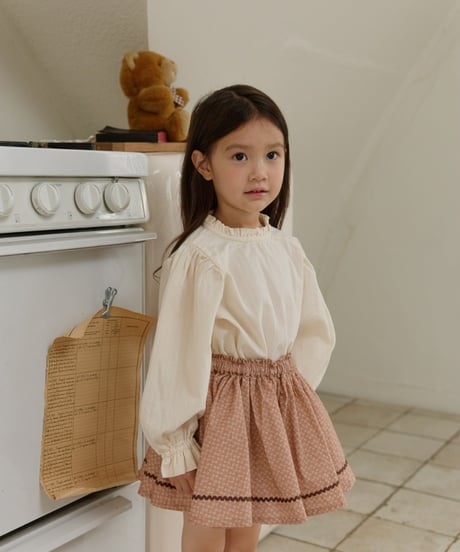 9[予約]mon Atelier daisy blouse