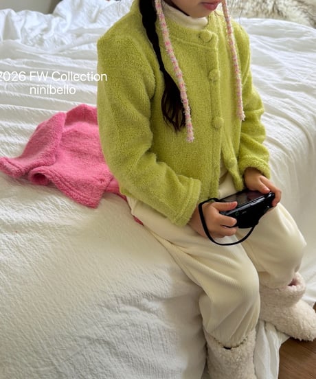 10[予約]ninibello star candy cardigan