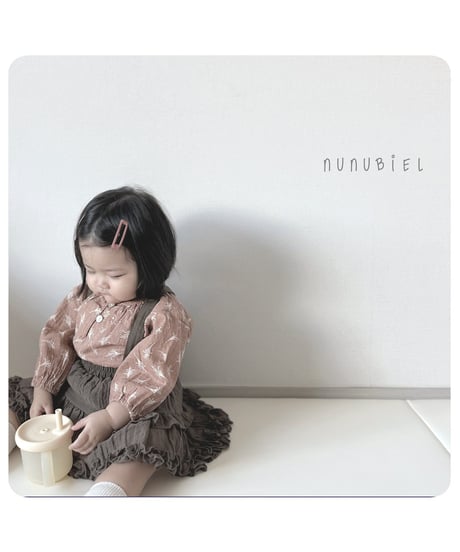 15[予約]nunubiel bebe narcissus blouse