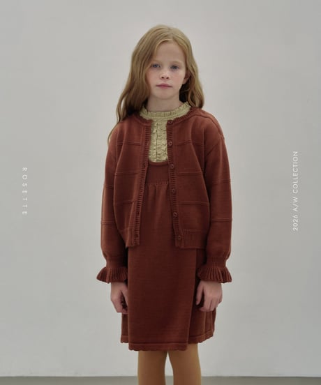 34[予約]ROSETTE kate knit cardigan
