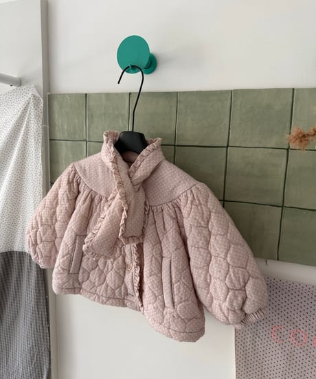 1[予約]aiai petit frill quilted jacket