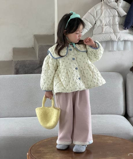 89[予約]aiai blooming quilted jacket
