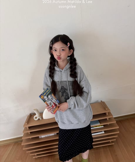 42[予約]matilda&lee jumping dog hoodie
