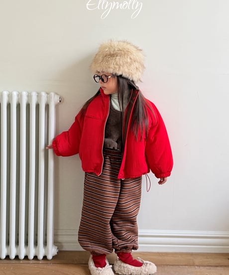 21[予約]ELLYMOLLY toto border jogger pants