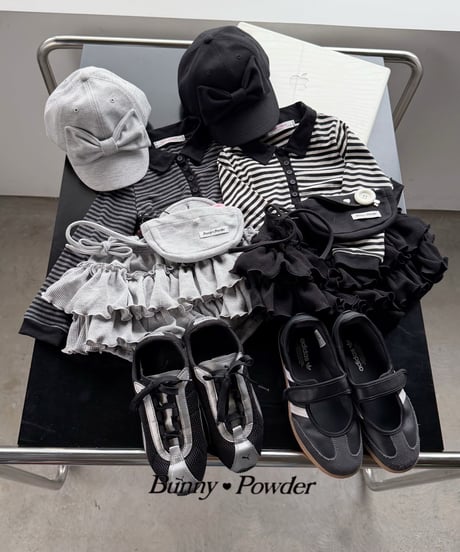 37[予約]bunny powder woni collar tee