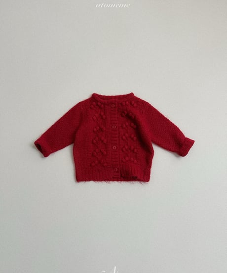 33[予約]atomeme winter berry cardigan